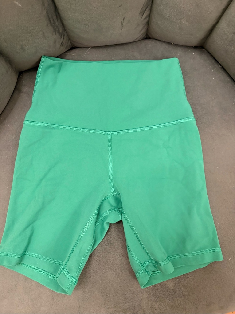 lululemon athletica High-Rise Mint Green Athletic Shorts